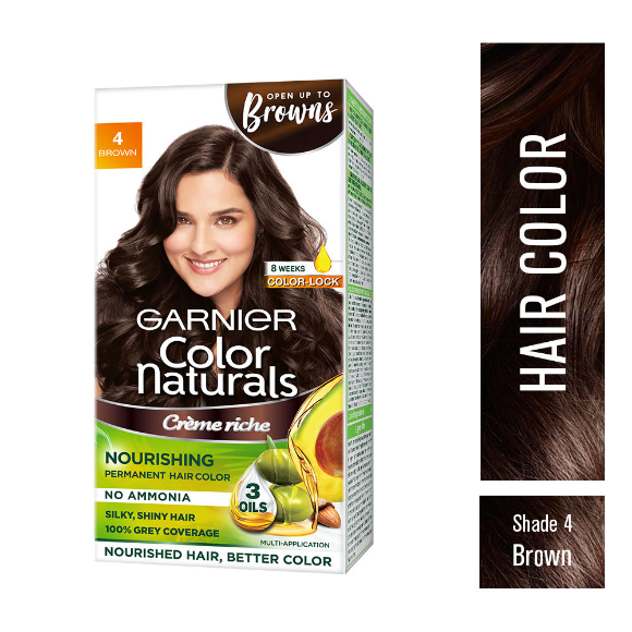 Garnier Color Naturals Mini Creme Hair Color - 4 Brown